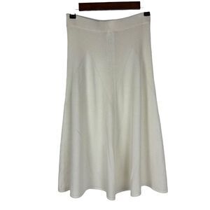 Stefanel Off White Knit Skirt Small